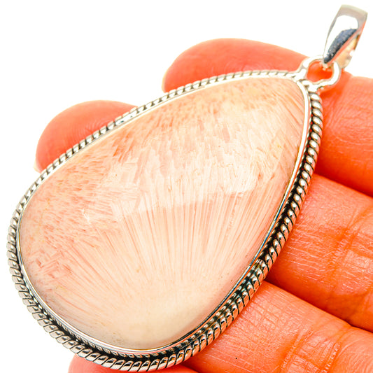 Scolecite Pendants handcrafted by Ana Silver Co - PD29361