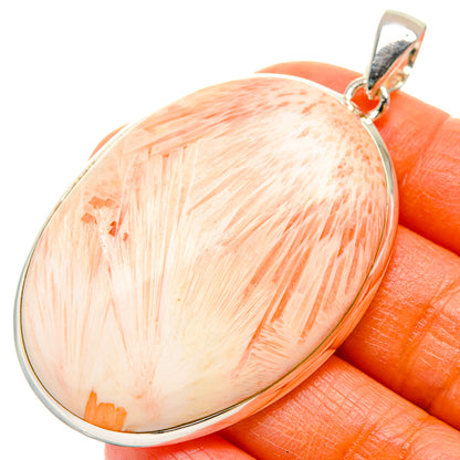 Scolecite Pendants handcrafted by Ana Silver Co - PD29368