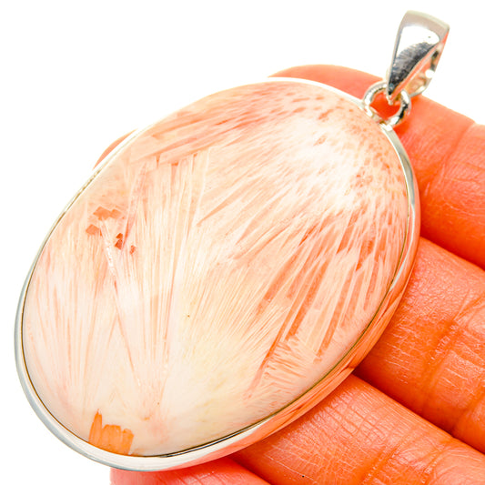 Scolecite Pendants handcrafted by Ana Silver Co - PD29368