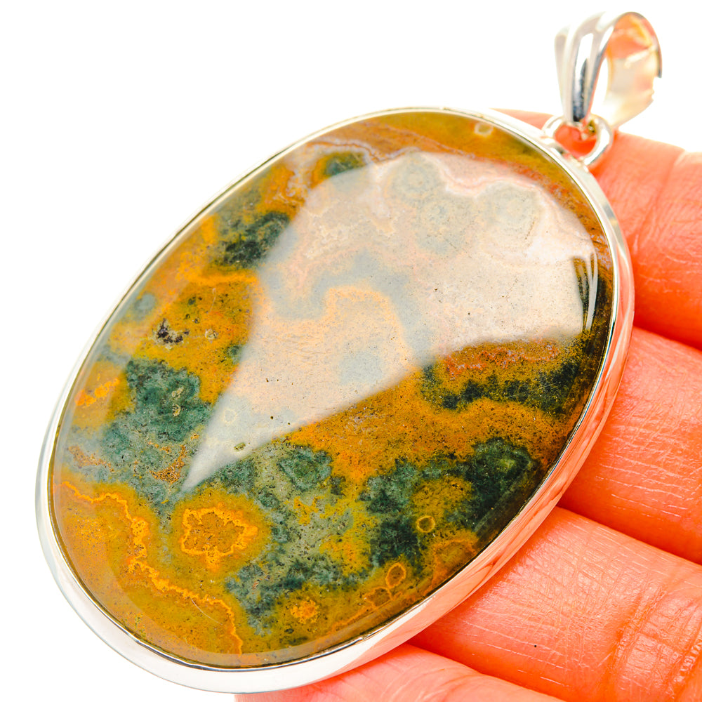 Ocean Jasper Pendants handcrafted by Ana Silver Co - PD29369