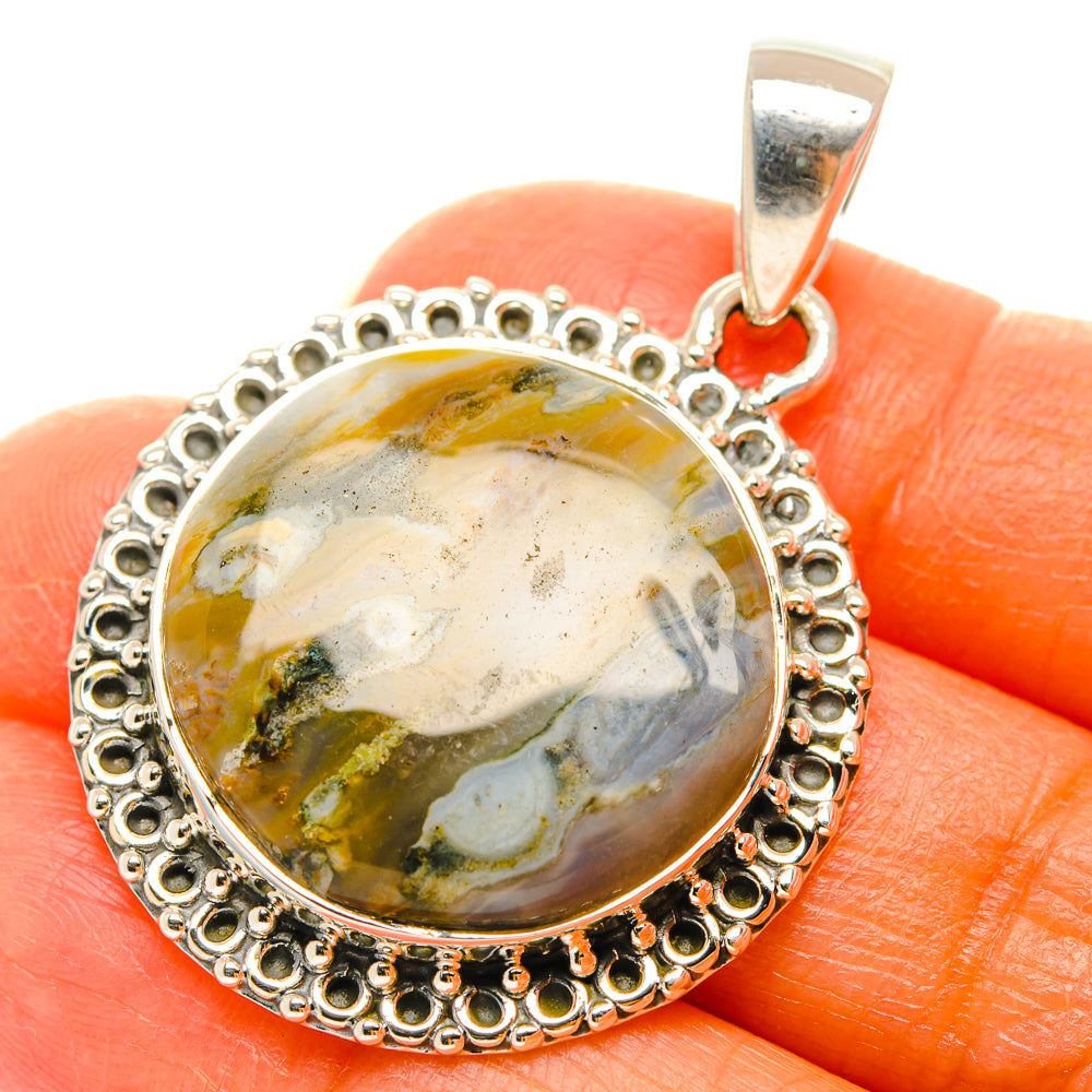 Ocean Jasper Pendants handcrafted by Ana Silver Co - PD29376