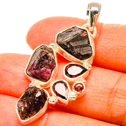 Garnet Pendants handcrafted by Ana Silver Co - PD29377
