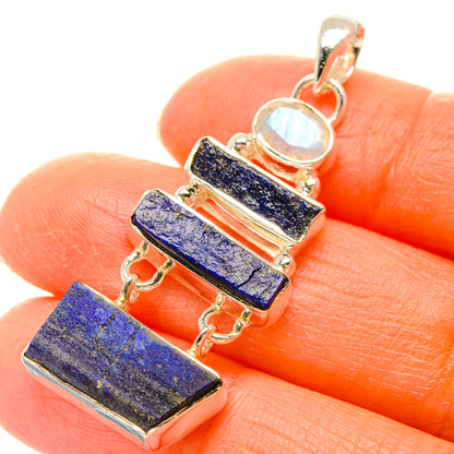 Lapis Lazuli Pendants handcrafted by Ana Silver Co - PD29384