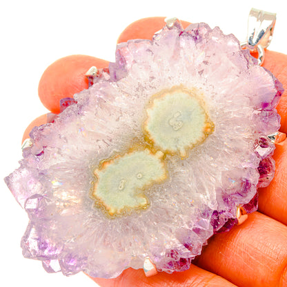 Amethyst Solar Quartz Pendants handcrafted by Ana Silver Co - PD29403