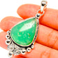 Chrysoprase Pendants handcrafted by Ana Silver Co - PD29404