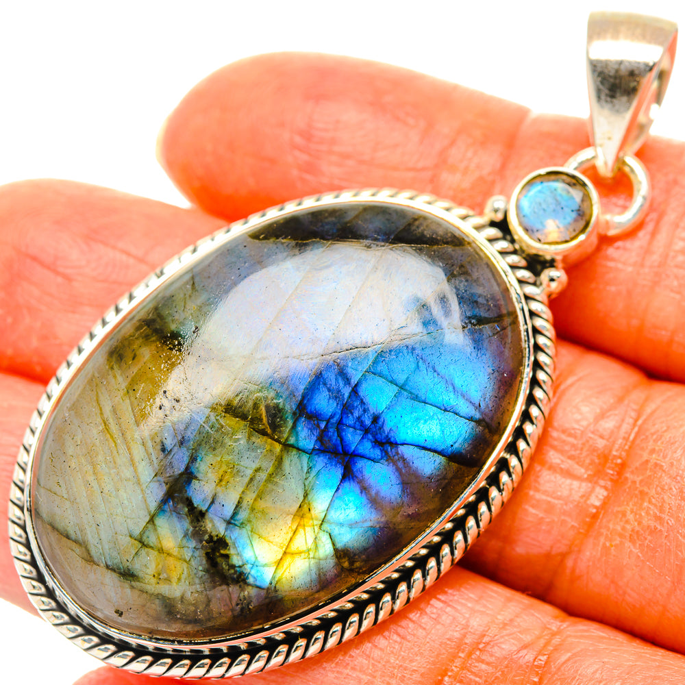 Labradorite Pendants handcrafted by Ana Silver Co - PD29417