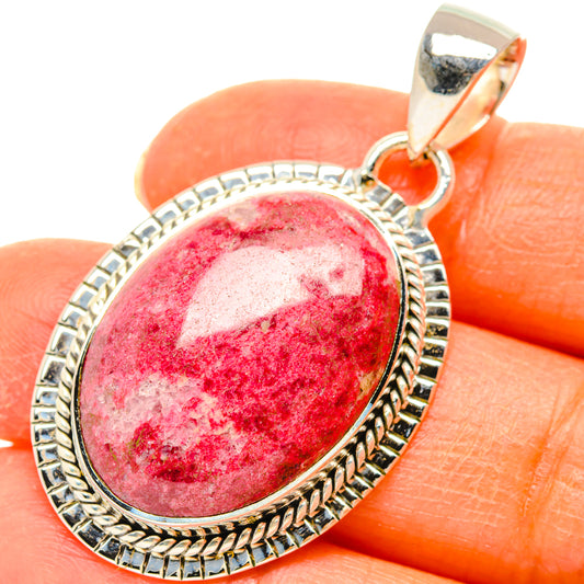 Thulite Pendants handcrafted by Ana Silver Co - PD29438