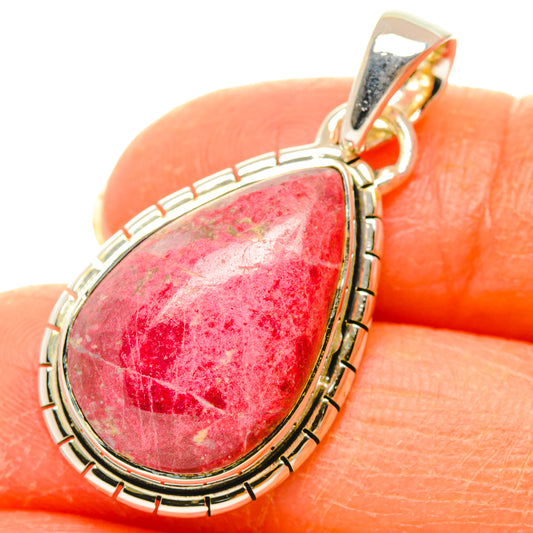 Thulite Pendants handcrafted by Ana Silver Co - PD29440