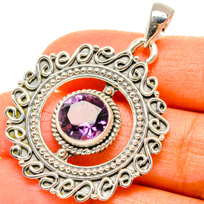 Amethyst Pendants handcrafted by Ana Silver Co - PD29441