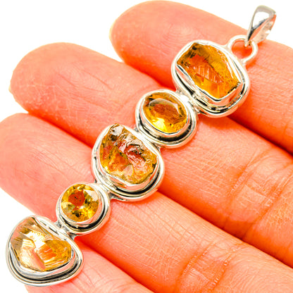 Citrine Pendants handcrafted by Ana Silver Co - PD29453