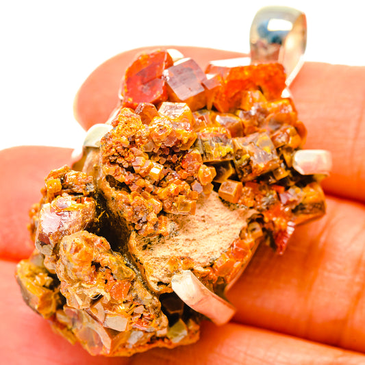 Vanadinite Pendants handcrafted by Ana Silver Co - PD29454