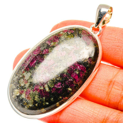Russian Eudialyte Pendants handcrafted by Ana Silver Co - PD29457