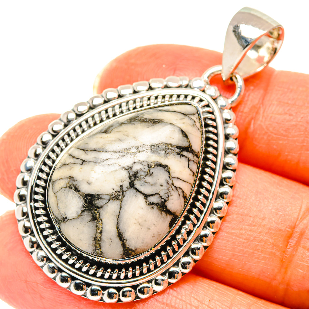 Pinolith Jasper Pendants handcrafted by Ana Silver Co - PD29486