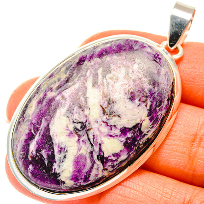 Kammererite Pendants handcrafted by Ana Silver Co - PD29487