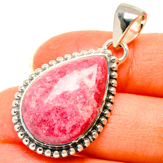 Thulite Pendants handcrafted by Ana Silver Co - PD29488