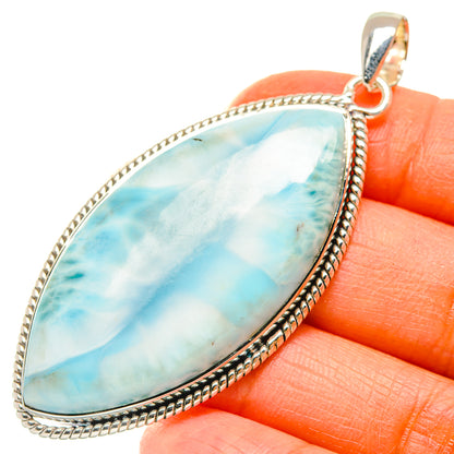 Larimar Pendants handcrafted by Ana Silver Co - PD29504