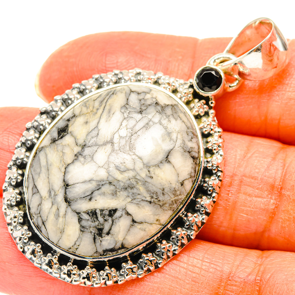 Pinolith Jasper Pendants handcrafted by Ana Silver Co - PD29509