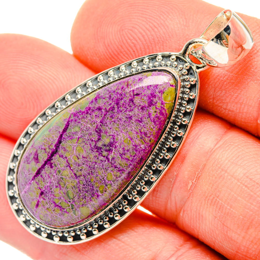 Stichtite Pendants handcrafted by Ana Silver Co - PD29526