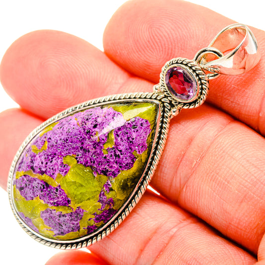 Atlantisite, Amethyst Pendants handcrafted by Ana Silver Co - PD29529