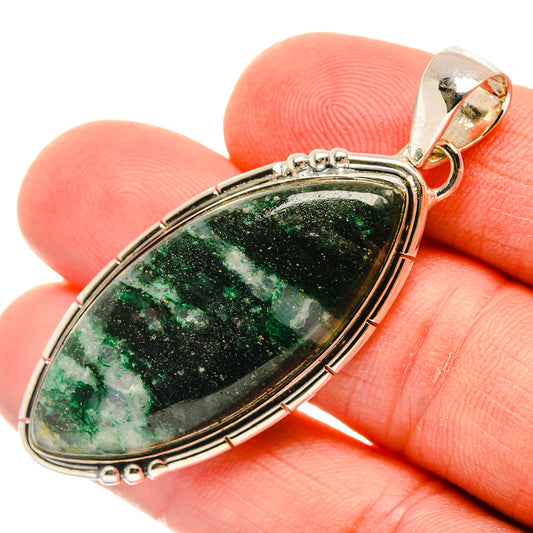 Green Aventurine Pendants handcrafted by Ana Silver Co - PD29552