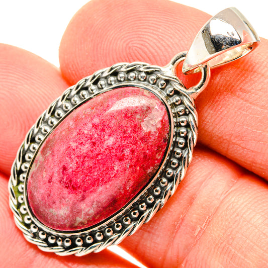 Thulite Pendants handcrafted by Ana Silver Co - PD29556