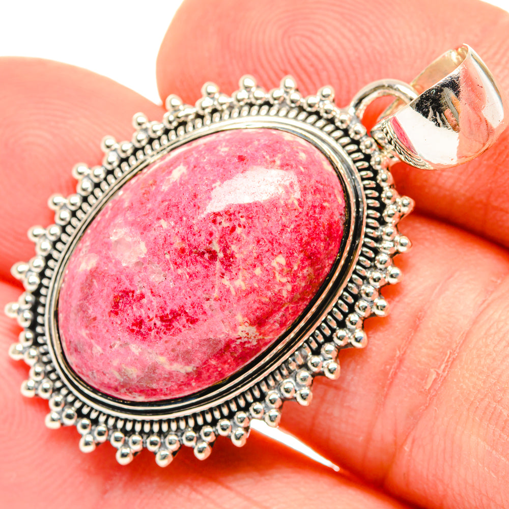 Thulite Pendants handcrafted by Ana Silver Co - PD29558