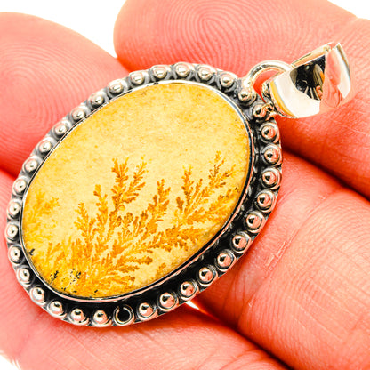 Germany Psilomelane Dendrite Pendants handcrafted by Ana Silver Co - PD29568