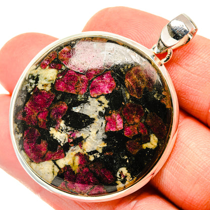 Russian Eudialyte Pendants handcrafted by Ana Silver Co - PD29579