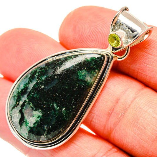 Green Aventurine Pendants handcrafted by Ana Silver Co - PD29592