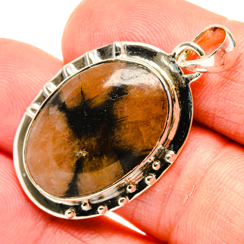 Chiastolite Pendants handcrafted by Ana Silver Co - PD29594
