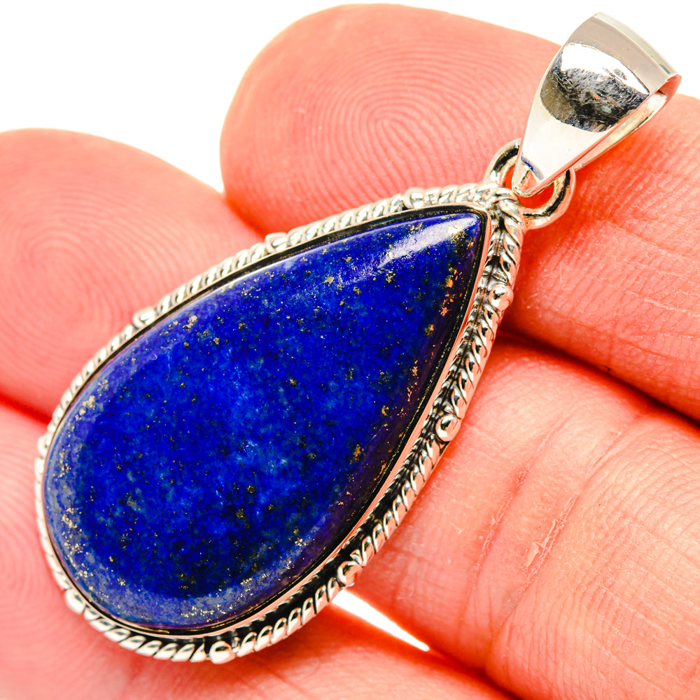 Lapis Lazuli Pendants handcrafted by Ana Silver Co - PD29595