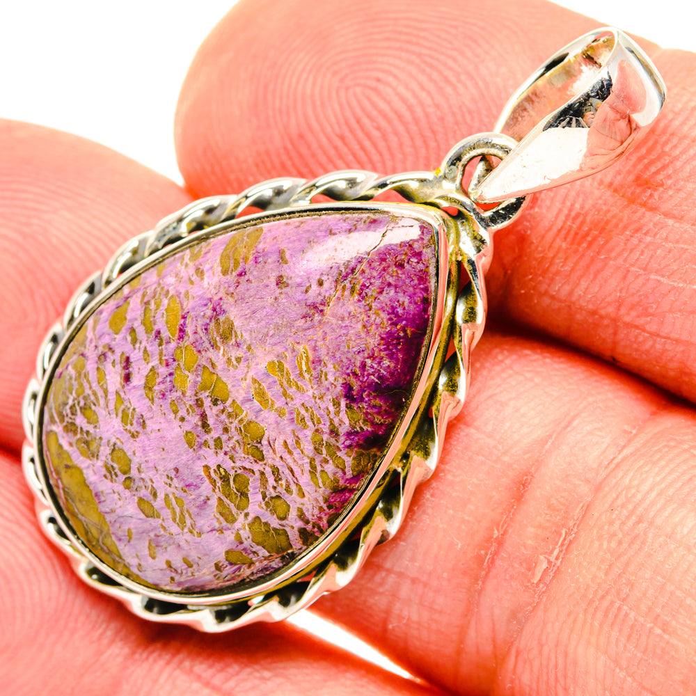 Stichtite Pendants handcrafted by Ana Silver Co - PD29601