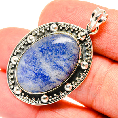 Sodalite Pendants handcrafted by Ana Silver Co - PD29608
