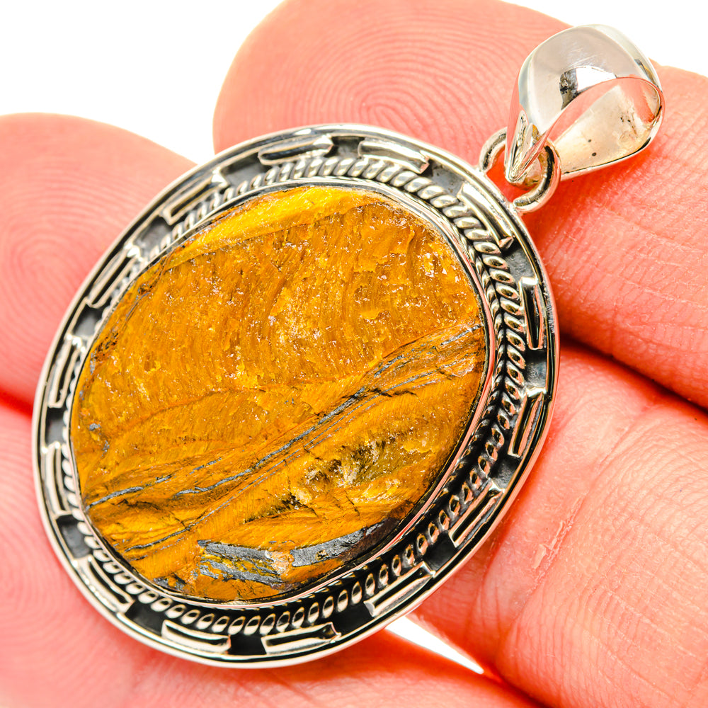 Germany Psilomelane Dendrite Pendants handcrafted by Ana Silver Co - PD29635
