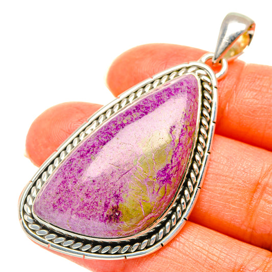 Stichtite Pendants handcrafted by Ana Silver Co - PD29661