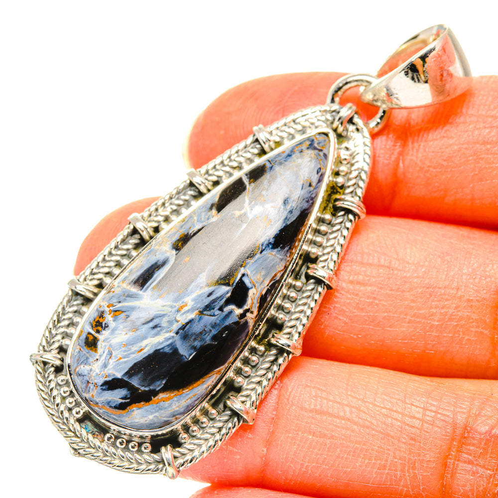 Pietersite Pendants handcrafted by Ana Silver Co - PD29667