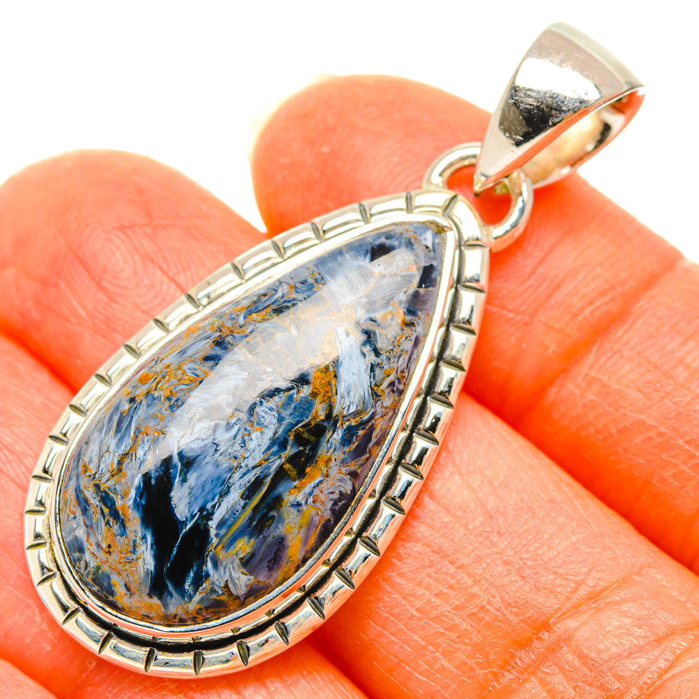Pietersite Pendants handcrafted by Ana Silver Co - PD29682