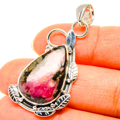 Rhodonite Pendants handcrafted by Ana Silver Co - PD29701