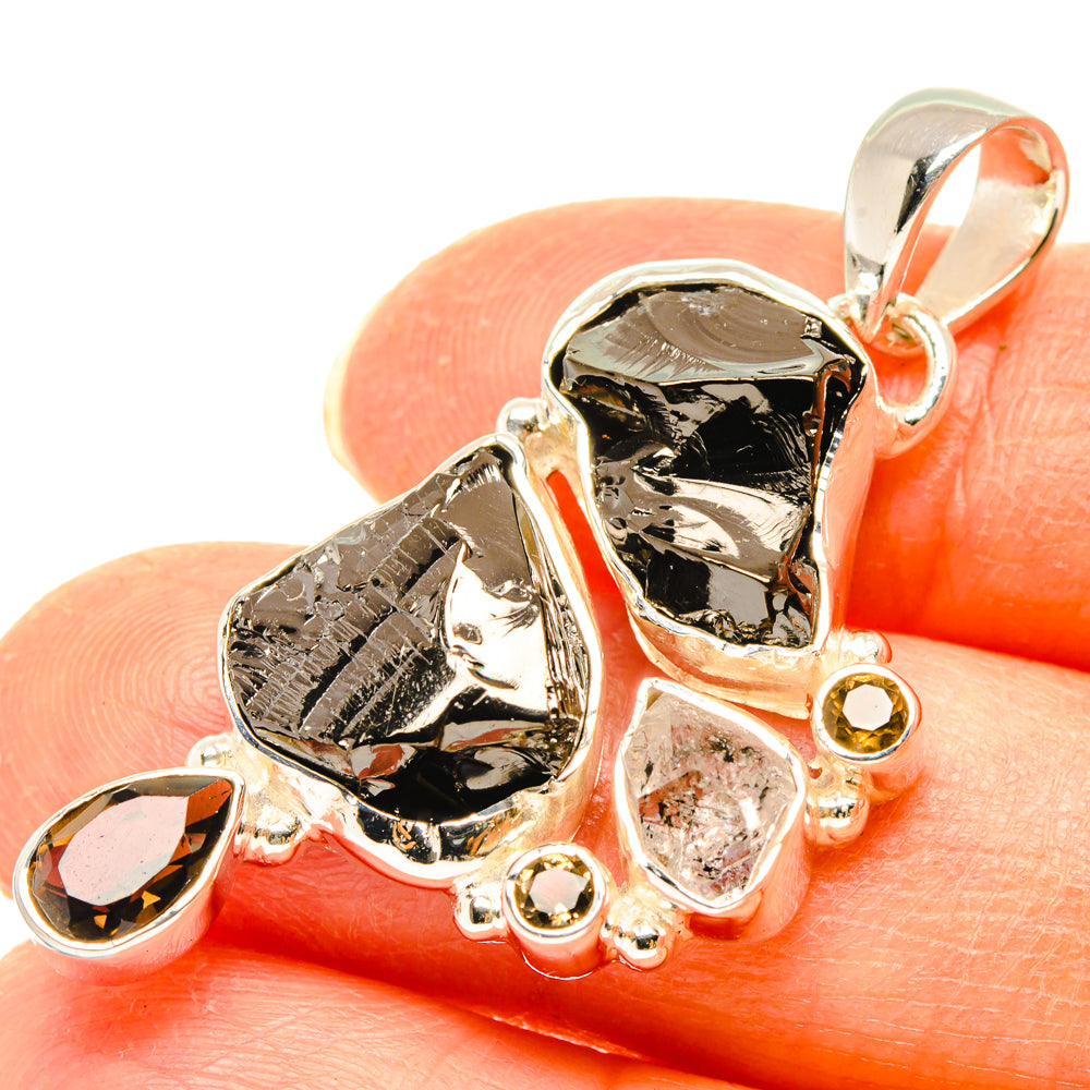 Shungite Pendants handcrafted by Ana Silver Co - PD29707