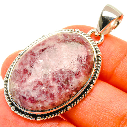 Lepidolite Pendants handcrafted by Ana Silver Co - PD29710