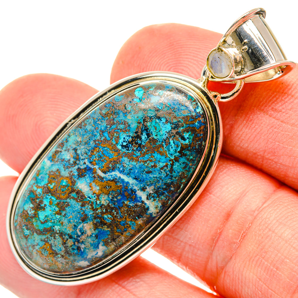 Shattuckite Pendants handcrafted by Ana Silver Co - PD29736