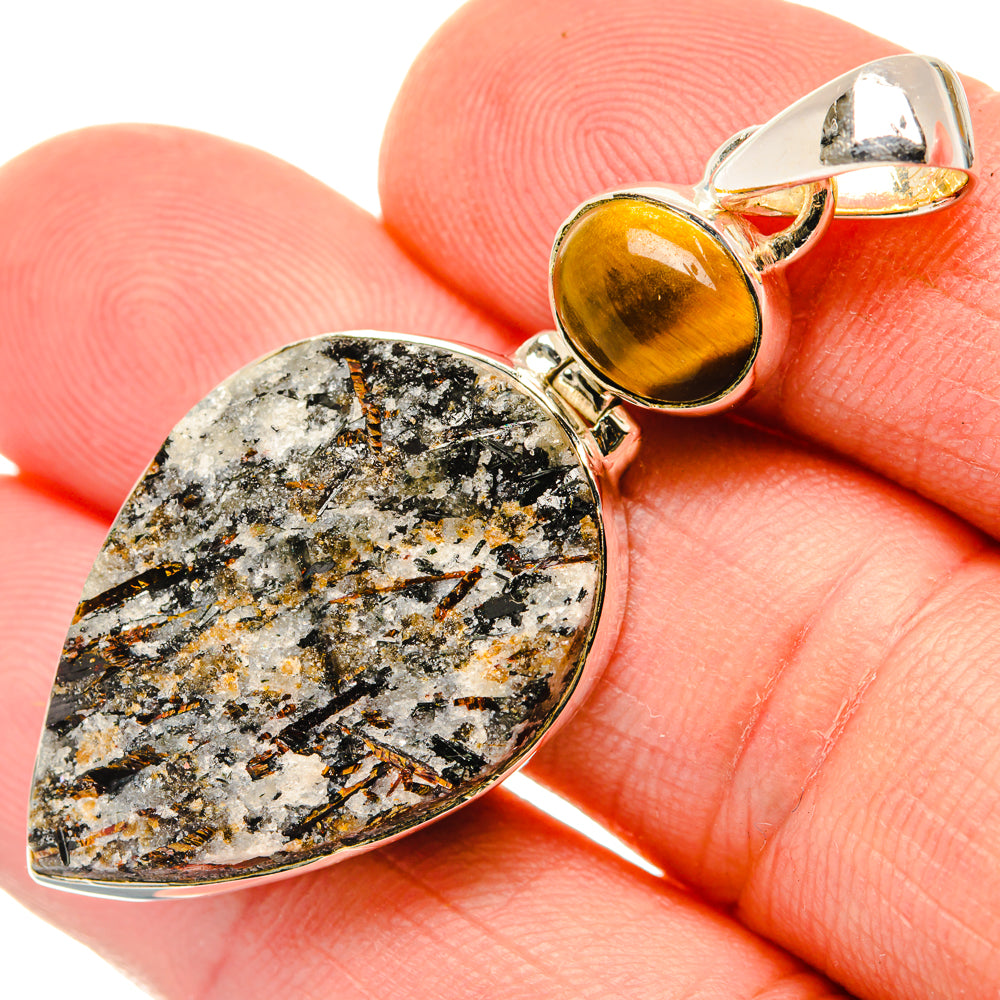 Astrophyllite Pendants handcrafted by Ana Silver Co - PD29738