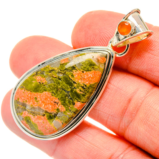 Unakite Pendants handcrafted by Ana Silver Co - PD29748