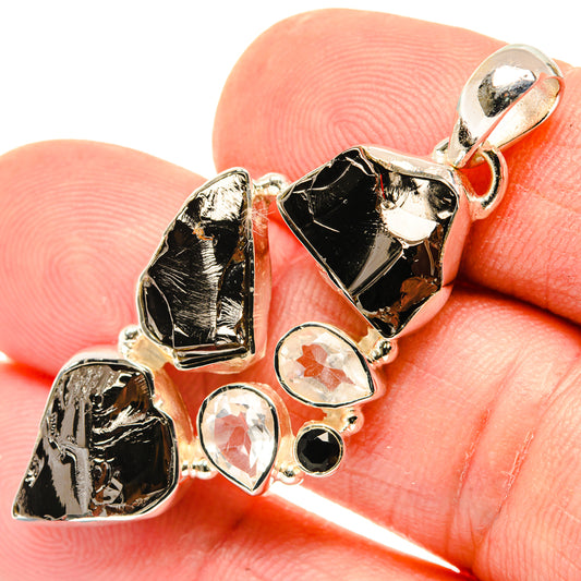 Shungite Pendants handcrafted by Ana Silver Co - PD29749
