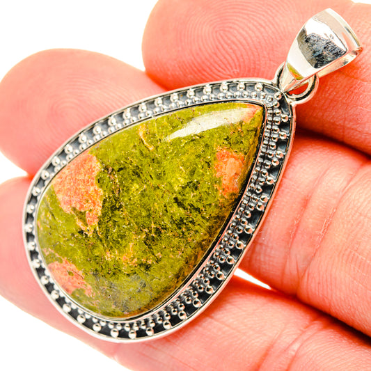 Unakite Pendants handcrafted by Ana Silver Co - PD29754