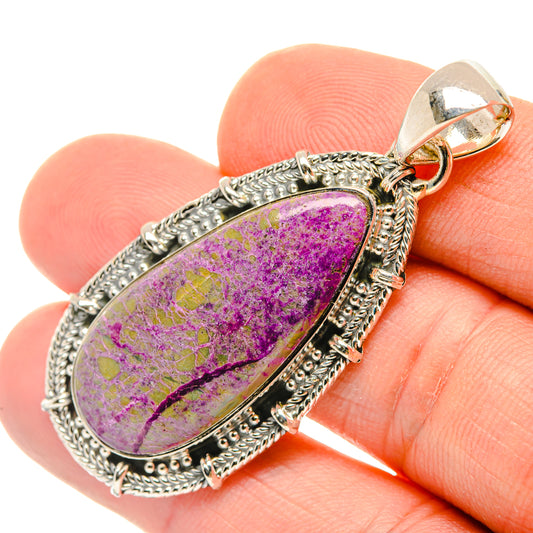 Stichtite Pendants handcrafted by Ana Silver Co - PD29759