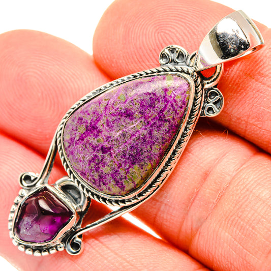 Stichtite Pendants handcrafted by Ana Silver Co - PD29760
