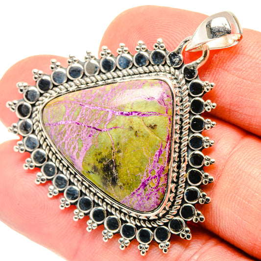 Stichtite Pendants handcrafted by Ana Silver Co - PD29772