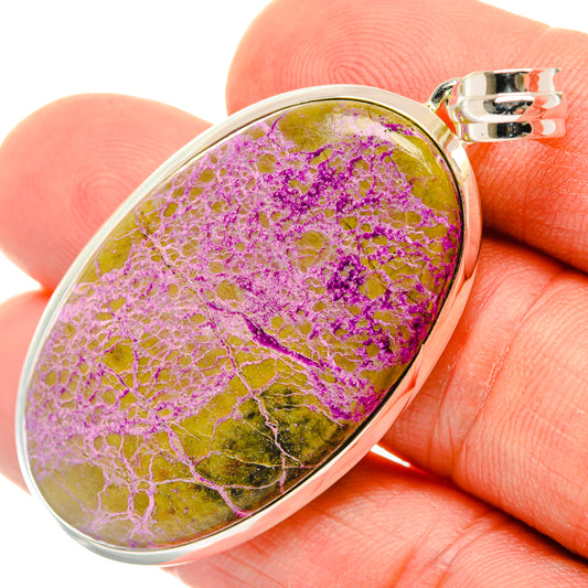 Stichtite Pendants handcrafted by Ana Silver Co - PD29773