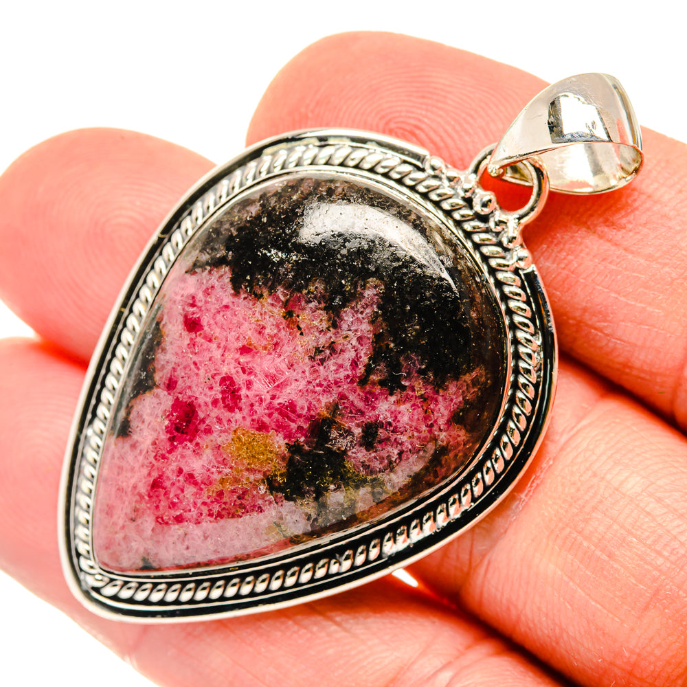 Rhodonite Pendants handcrafted by Ana Silver Co - PD29775